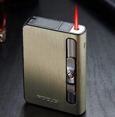 Picture of Focus cigaratte box dispenser with lighter 10 pcs capacity