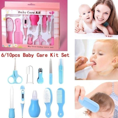 Picture of Baby Care Kit – 10 Pcs Healthcare & Grooming Set with Storage Case for Toddlers