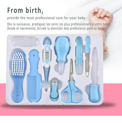 Picture of Baby Care Kit – 10 Pcs Healthcare & Grooming Set with Storage Case for Toddlers