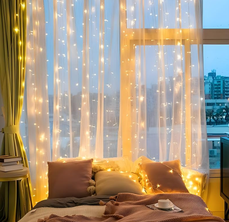 Picture of Fairy Decorative LED String Lights – 100 LEDs, 33 Feet, Golden Waterproof Wedding & Festival Decoration Light