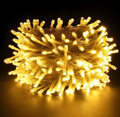 Picture of Fairy Decorative LED String Lights – 100 LEDs, 33 Feet, Golden Waterproof Wedding & Festival Decoration Light