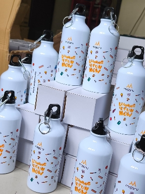 Picture of Costomize Design Aluminium Sports Mug Stainless Steel Water Bottle- 600ML-750ML. minimum 5pc