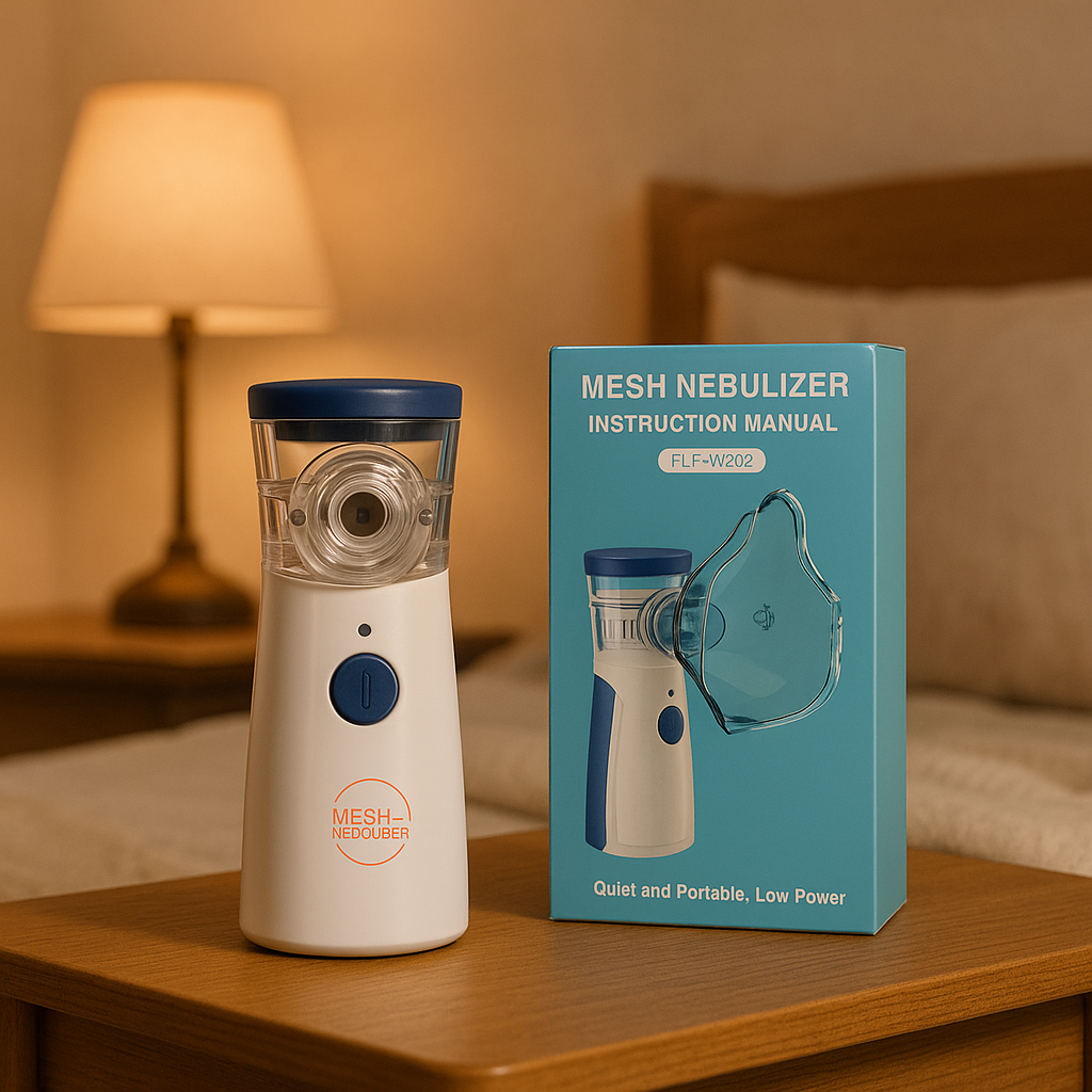 Picture of Home Nebulizer – Medical Nebulizer with Adjustable Speeds & Family Masks