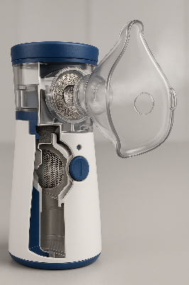 Picture of Home Nebulizer – Medical Nebulizer with Adjustable Speeds & Family Masks