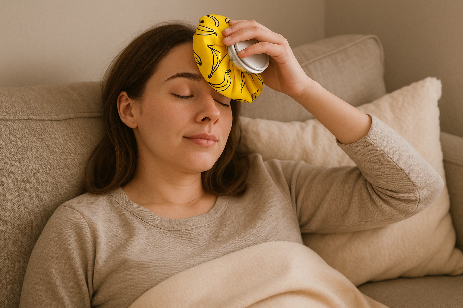 Picture of Relief Pak Ice Bag – Reusable Vintage Ice Cap for Injury, Swelling & Pain Relief