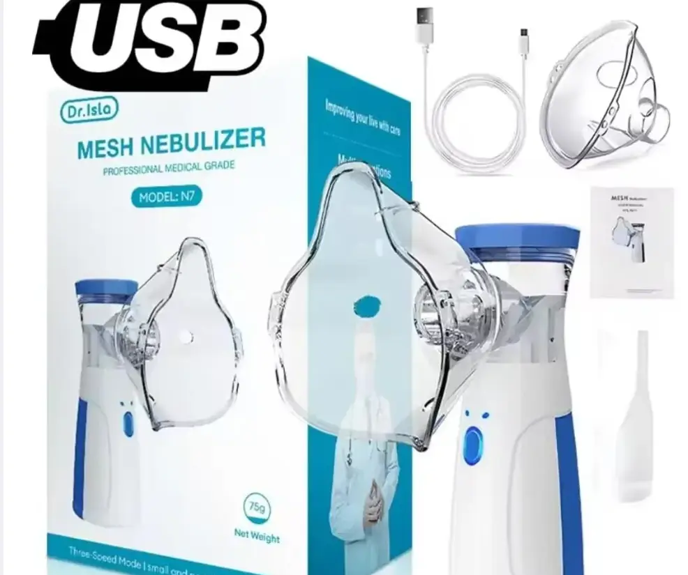 Picture of Home Nebulizer – Medical Nebulizer with Adjustable Speeds & Family Masks