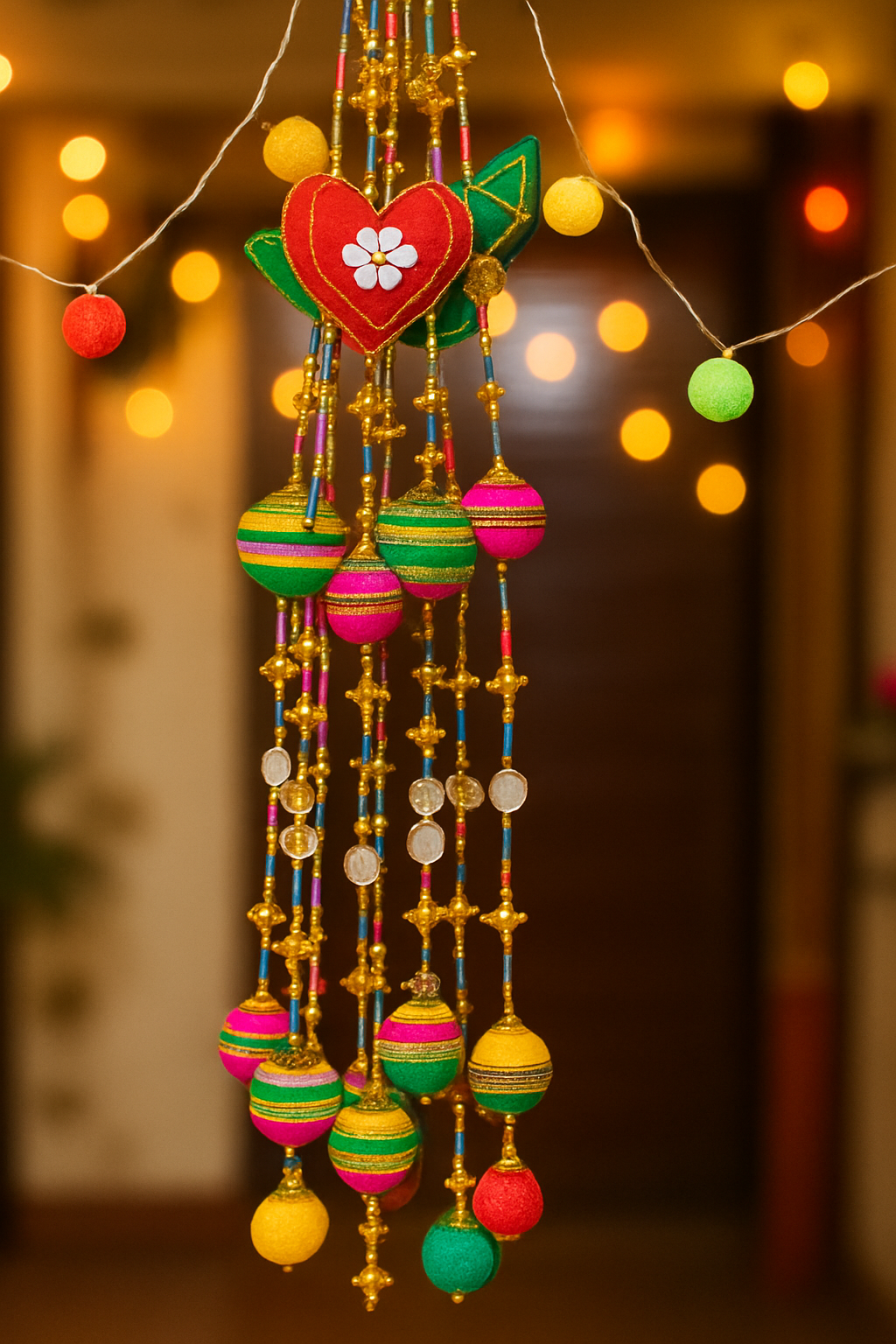 Picture of Home Decor Large Handicraft Wall or Door Hanging Chime Bell. 1 piece 180tk - 3 piece 490 - 5 piece 790 -12 piece (Full set) 1860