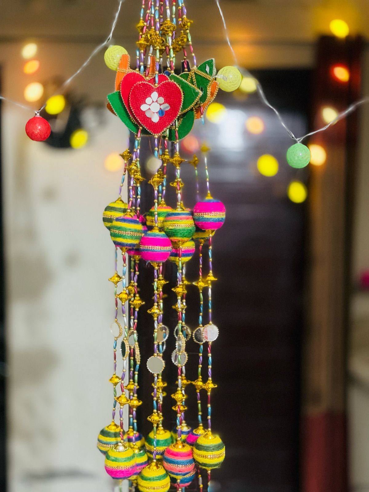 Picture of Home Decor Large Handicraft Wall or Door Hanging Chime Bell. 1 piece 180tk - 3 piece 490 - 5 piece 790 -12 piece (Full set) 1860