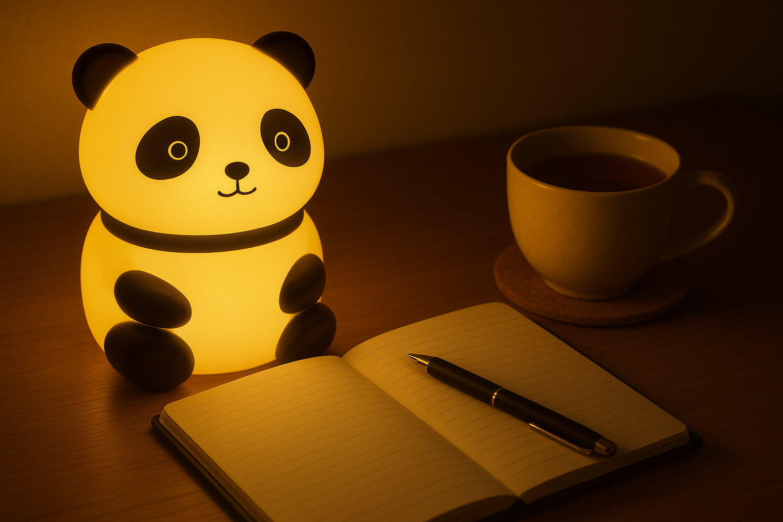 Picture of Cute Panda Night Lamp