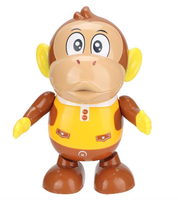 Picture of Monkey Shape Toys,  Dancing Swinging Cartoon Monkey Light Music Robot Children Entertainment. baby toy