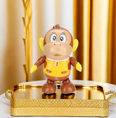Picture of Monkey Shape Toys,  Dancing Swinging Cartoon Monkey Light Music Robot Children Entertainment. baby toy