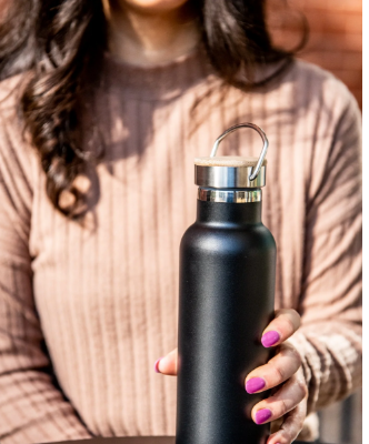 Picture of Thermos Cup, American Style, Vacuum, Double Stainless Steel, Portable Handle, Sports Climbing Water Bottle 500ml  #WaterBottle500ml