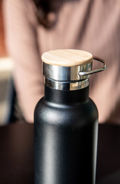 Picture of Thermos Cup, American Style, Vacuum, Double Stainless Steel, Portable Handle, Sports Climbing Water Bottle 500ml  #WaterBottle500ml