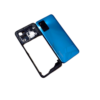 Picture of Replacement Backshell Panel + midel frame for Realme 8 5G Battery Back Door Back panel