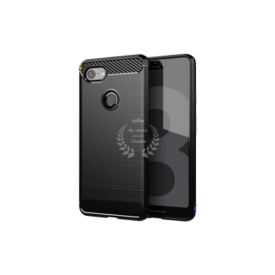 Picture of Spigen cover For Google Pixel 3 XL Carbon Fiber Back cover Soft Slim Fashion Non-Slip Protective Carbon Fiber Phone Case