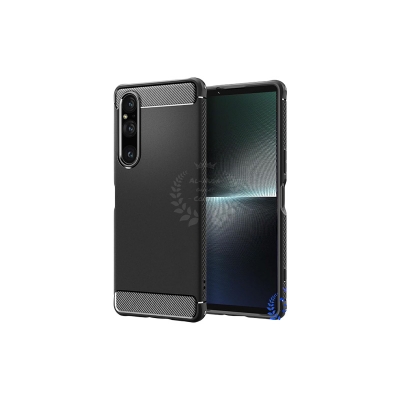 Picture of Spigen cover For Sony Xperia 1 V Carbon Fiber Back cover Soft Slim Fashion Non-Slip Protective Carbon Fiber Phone Case