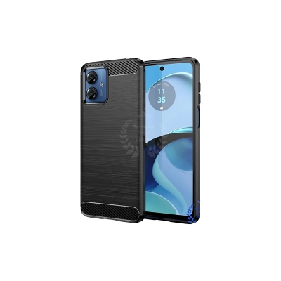 Picture of Spigen cover For Motorola Moto G84 Carbon Fiber Back cover Soft Slim Fashion Non-Slip Protective Carbon Fiber Phone Case