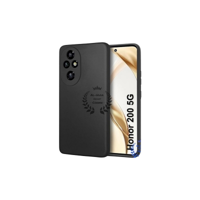 Picture of Premium Liquid Silicone Phone case for Honor 200 5G Liquid Silicon Mobile Back Case Soft Silicone Phone Cover