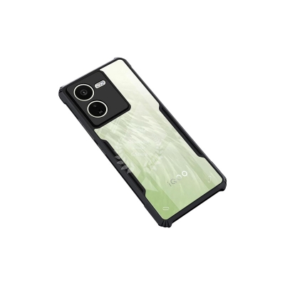 Picture of Xundd Back Cover for iQOO Z9 5G Transparent Hybrid Hard PC Back Bumper