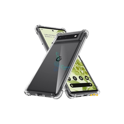 Picture of Transparent back cover For Google Pixel 6 5G Luxury transparent Protect Back Cover Soft Case