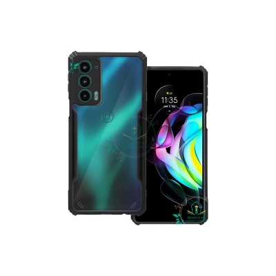 Picture of Xundd Back Cover for Motorola Edge 20 Transparent Hybrid Hard PC Back Bumper