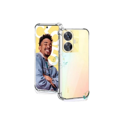 Picture of Transparent back cover For Realme C55 /  Narzo N55 Luxury transparent Protect Back Cover Soft Case