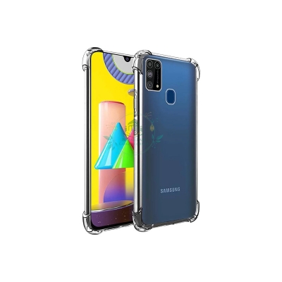 Picture of Transparent back cover For Samsung Galaxy M31 Luxury transparent Protect Back Cover Soft Case
