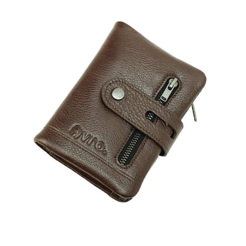 Picture of Avro Premium Bifold Wallet With Inner Zipper Pocket Wallet For Men Made By 100% Cow Leather Money Bag For Men
