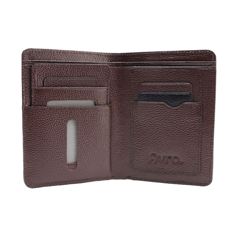 Picture of Avro Premium 100% Genuine Cow Leather Money Bag For Men Stylish Export Quality Wallet For Men