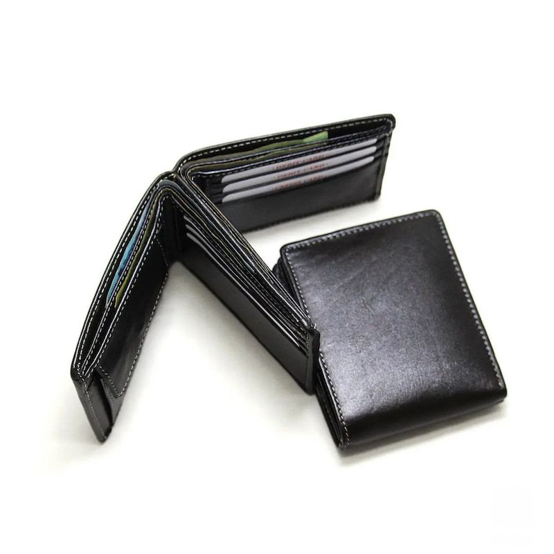 Picture of Avro Premium Double Chamber 100% Genuine Cow Leather Money Bag For Men Elegant And Comfortable Stylish Export Quality Wallet For Men Cow Leather Short Wallet Fashion Vintage Wallet Casual Male Wallet Multi-Card Slot Wallet For Man