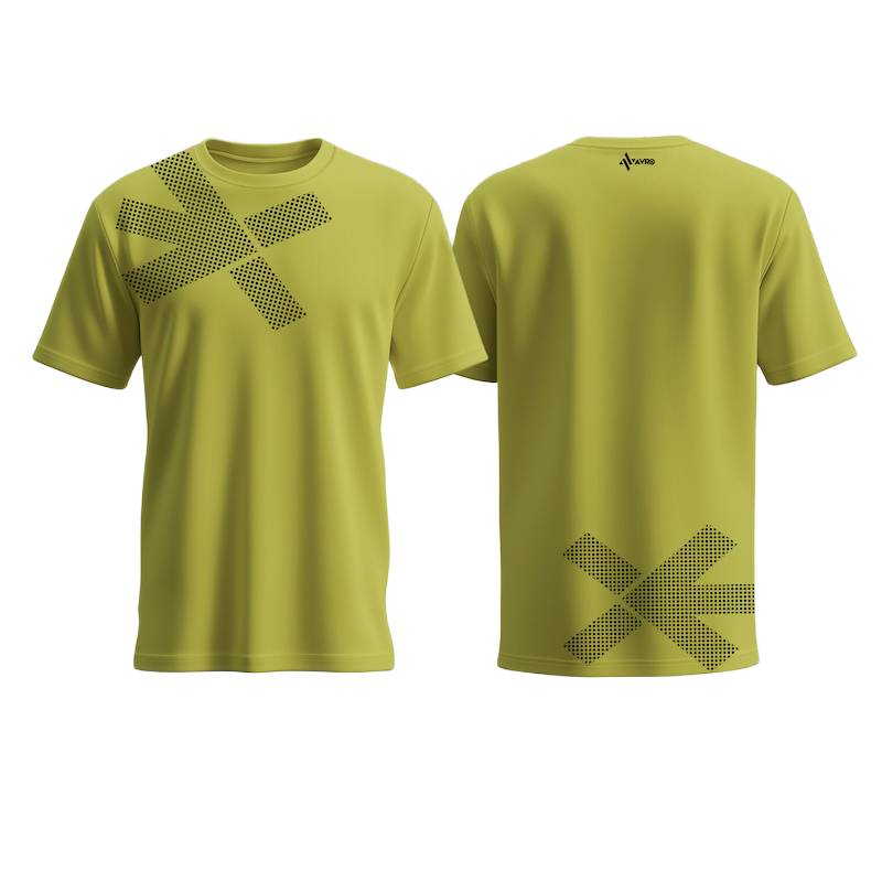 Picture of Avro Premium Men's T shirt Lemon Yellow Color - Cotton Fabric Soft & Comfortable - Tshirt For Men - T#10