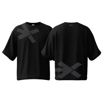 Picture of Avro Premium Men's Semi Drop Shoulder T shirt Black Color - Cotton Fabric Soft & Comfortable - Tshirt For Men - Desginer Edition T#10