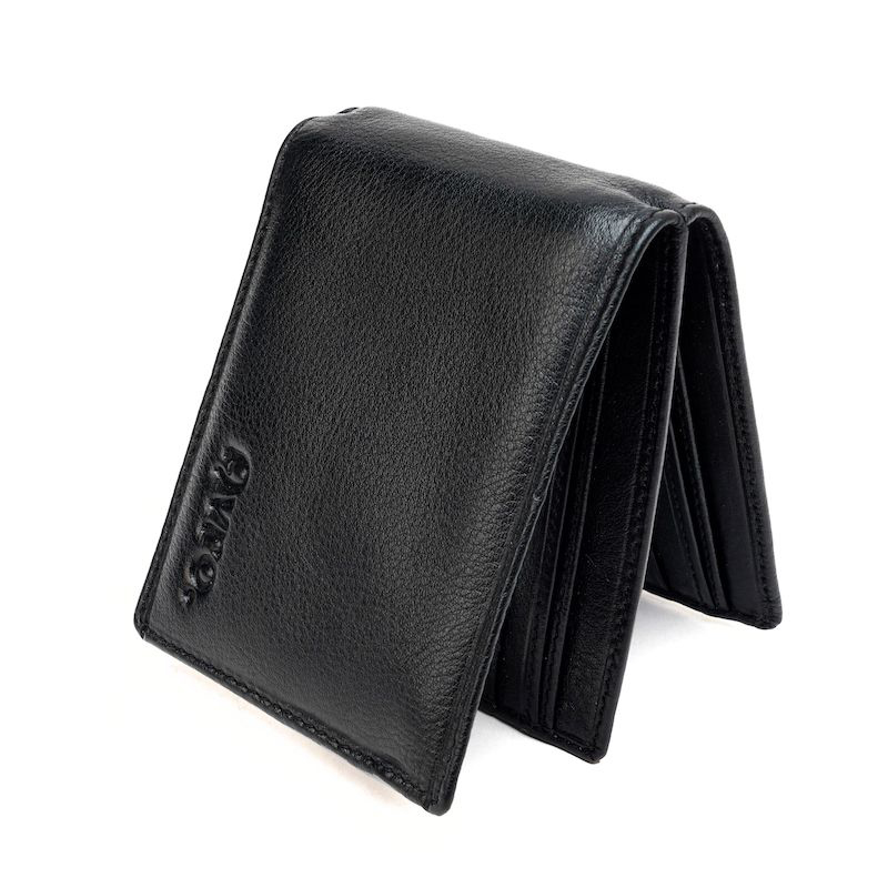 Picture of Avro Premium Men's High Quality 100% Genuine Cow Leather Double Chamber Money Bag For Men Stylish Export Quality Wallet For Men