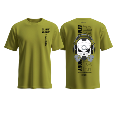 Picture of Avro Premium Men's T shirt Olive Color - Prototype - Cotton Fabric Soft & Comfortable - Tshirt For Men