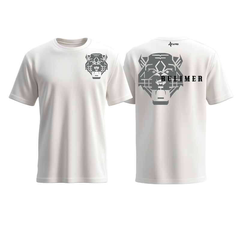 Picture of Avro Premium Men's T shirt White Color - BULIMER - Cotton Fabric Soft & Comfortable - Tshirt For Men