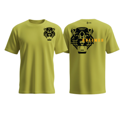 Picture of Avro Premium Men's T shirt Lemon Yellow Color - BULIMER - Cotton Fabric Soft & Comfortable - Tshirt For Men