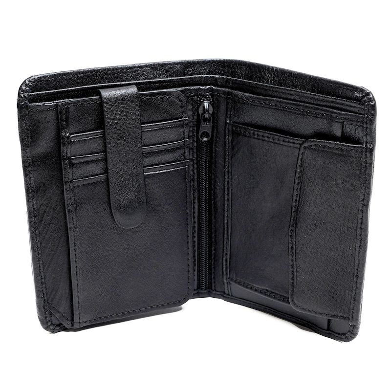 Picture of Avro Premium Men's High Quality 100% Cow Leather Wallet For Men Elegant And Comfortable Stylish Export Quality Moneybag For Man Short Wallet Fashion Vintage Wallet Casual Male Wallet Multi-Card Slot With Coin Pocket Money Bag For Men