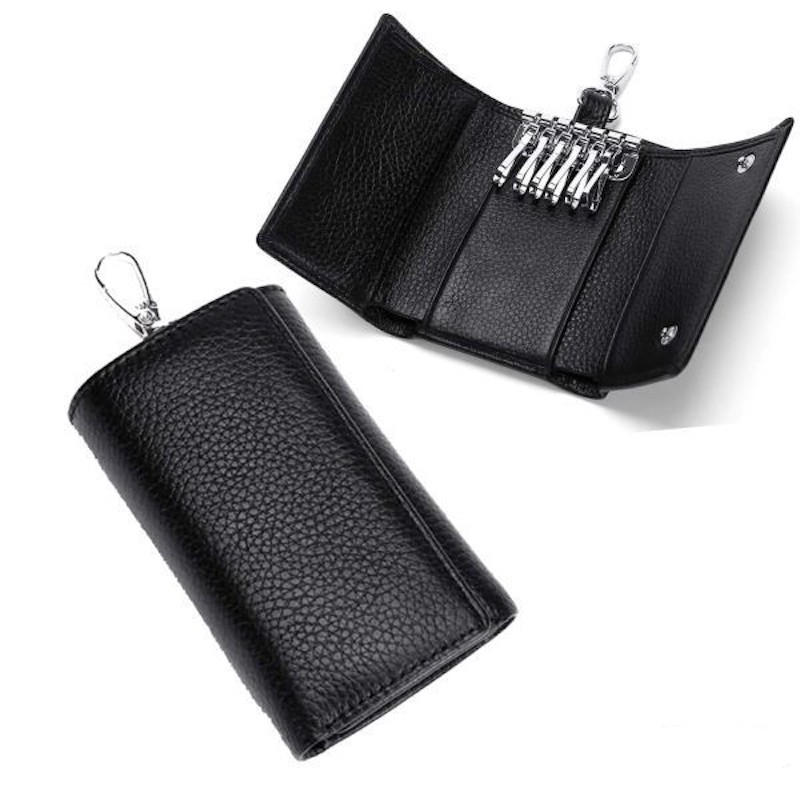 Picture of Avro Key Ring Holder Folding Key Ring For Bikers , Key Ring For Lockers Wallet For Men Cow Leather Money Bag