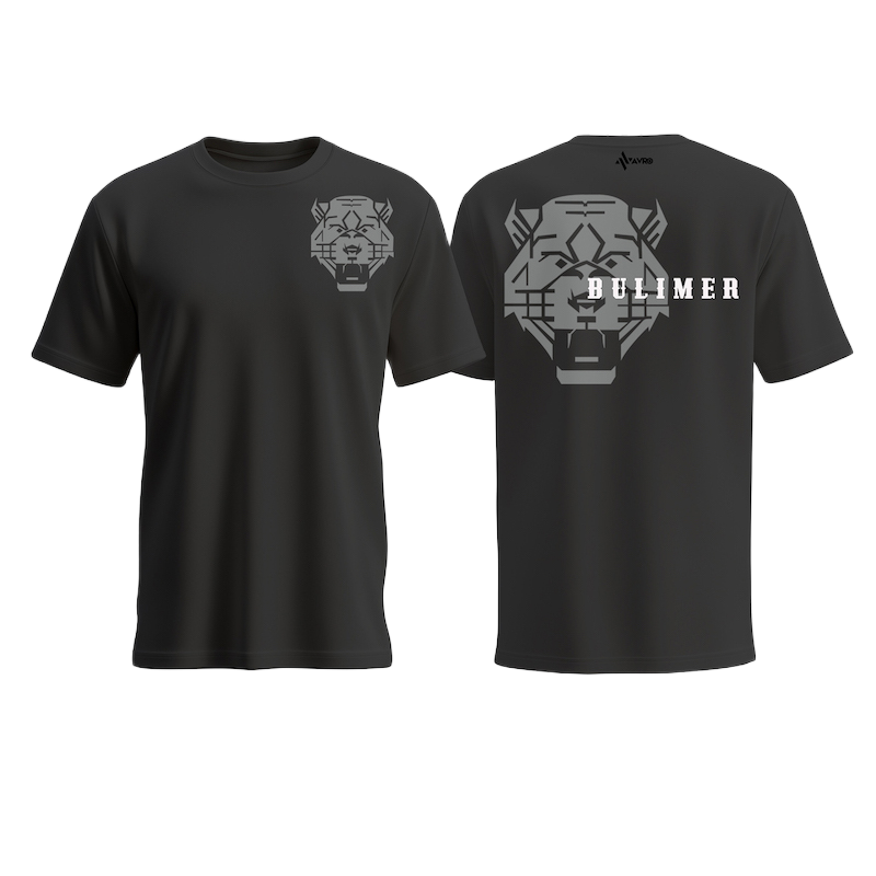 Picture of Avro Premium Men's T shirt Black Color - BULIMER - Cotton Fabric Soft & Comfortable - Tshirt For Men