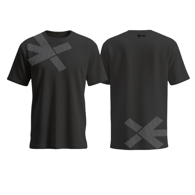 Picture of Avro Premium Men's T shirt Black Color - Cotton Fabric Soft & Comfortable - Tshirt For Men - T#10