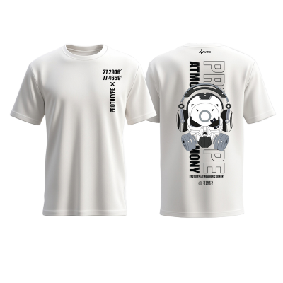 Picture of Avro Premium Men's T shirt White Color - Prototype - Cotton Fabric Soft & Comfortable - Tshirt For Men