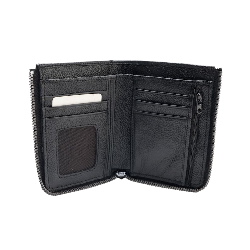 Picture of Avro Premium Men's High Quality 100% Cow Leather Wallet For Men Elegant And Comfortable Stylish Export Quality Moneybag For Man Short Wallet Fashion Vintage Wallet Casual Male Wallet Multi-Card Slot With Coin Pocket Money Bag For Men