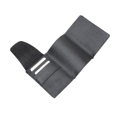 Picture of Avro Premium Men's High Quality 100% Cow Leather Trifold Black Wallet For Men Elegant And Comfortable Stylish Export Quality Money Bag For Men Cow Leather Short Wallet Fashion Vintage Wallet Casual Male Wallet Multi-Card Slot Wallet For Man