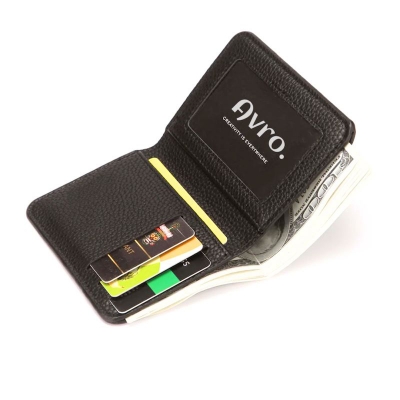 Picture of Avro Men's High Quality Wallet For Men Soft PU Wallet Business Wallets High Quality PU Leather Wallet For Man Multi-Card Position ID Credit Cards Holders Solid Color Travel Purses Money Bag For Men