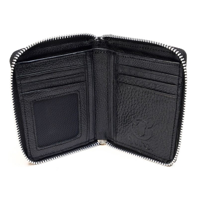 Picture of Avro Premium Men's High Quality Zipper 100% Cow Leather Wallet For Men Elegant And Comfortable Stylish Export Quality Money Bag For Men Short Wallet Fashion Vintage Wallet Casual Male Wallet Multi-Card Slot Wallet For Man