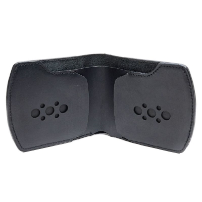 Picture of Avro Punched Design Premium 100% Genuine Cow Leather Money Bag For Men Stylish Export Quality Wallet For Men