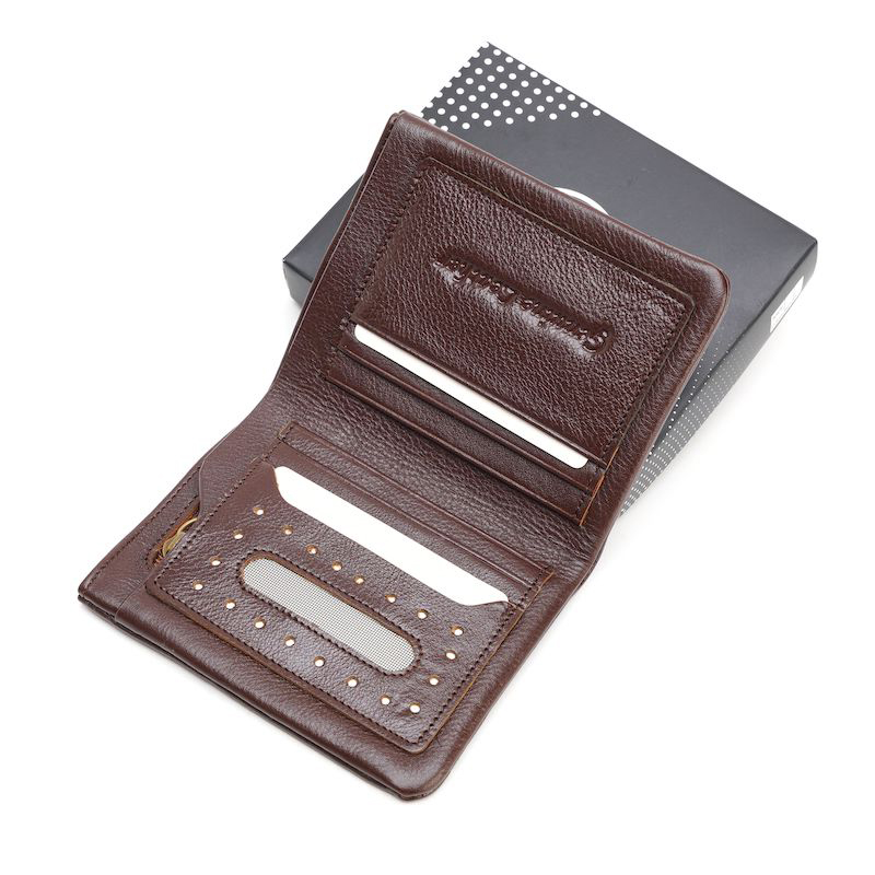 Picture of Avro Classic Bifold Wallet With Inner Zipper Pocket Chocolate Wallet For Men Made By 100% Cow Leather Money Bag
