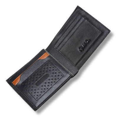 Picture of Avro Premium 100% Genuine Cow Leather Money Bag For Men Stylish Export Quality Wallet For Men