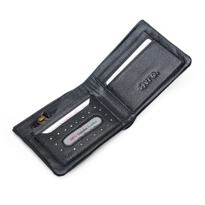 Picture of Avro Premium 100% Genuine Cow Leather Money Bag For Men Stylish Export Quality Wallet For Men