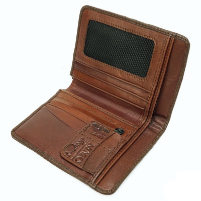 Picture of Avro Premium Men's High Quality 100% Cow Leather Sim Pocket Wallet For Men Elegant And Comfortable Stylish Export Quality Money Bag For Men Short Wallet Fashion Vintage Wallet Casual Male Wallet Multi-Card Slot Wallet For Man